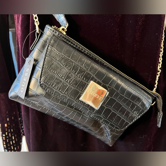 Guess Croc Crossbody Bag NWT - Picture 2 of 9